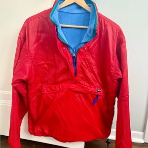 Patagonia Vintage Glissade Reversable Pullover Zipup